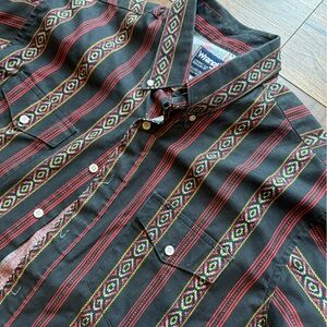 Vintage Wrangler Western Shirt cowboy fit